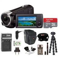 Sony HD Video Recording HDRCX440 Handycam Camcorder w/ 32GB Deluxe Accessory Bundle