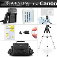 ButterflyPhoto Essential Accessories Bundle Kit For Canon PowerShot SX170 IS, SX520 HS, SX530HS SX530 HS, SX540 HS Digital Camera Includes Replacement (1200maH) NB-6L Battery + Charger + Case + 5