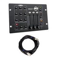 ADJ Products American DJ 3-Channel RGB LED Effect DMX Light Controller and 25 Foot DMX Cable