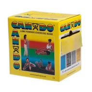 Cando 50 Yard Low Powder Exercise Band Size / Color: X-Light / Yellow