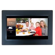 Sungale [LATEST UPDATE] 10 Smart WiFi Cloud Digital Photo Frame with Touchscreen - includes 5GB free Cloud storage, iPhone & Android APP, Facebook, Dropbox, Real-time photos, Movie Playbac