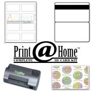 ArcadiaID ID Card Kit 50 with Laminator, Teslin, Butterfly Pouches, and Holograms