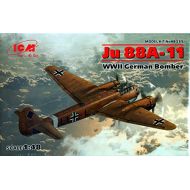 HASEGAWA ICM48235 1:48 ICM Ju 88A-11 WW2 German Bomber [MODEL BUILDING KIT]