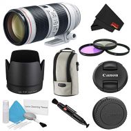 Canon (6AVE) Canon EF 70-200mm f/2.8L is III USM Lens Bundle w/ 3 Piece Filter Kit (International Model)