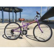 Columba 26 Inch Folding Bike Shimano 18 Speed Lavender (SP26S_LVD)