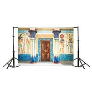 Yeele 10x8ft Ancient Egyptian Fresco Photography Backdrop Vinyl Shrines Mural Religion Totems Stone Wall Painting Photo Background History Culture Heritage Relic for Photo Video Sh