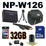 BVI NP-W126 Repacement Battery For Fuji X-Pro 1 Accessory kit