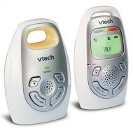 VTech DM223 Audio Baby Monitor with up to 1,000 ft of Range, Vibrating Sound-Alert, Talk-back Intercom, Digitized Transmission & Belt Clip
