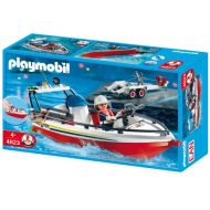 PLAYMOBIL Playmobil Fire Boat with Trailer