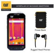 CAT PHONES CAT S60 Single SIM Rugged Waterproof Unlocked Smartphone - North American Variant Bundle with 10000mAh Power Bank & CAT Rugged Earphones