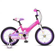 Childrens bicycle ZHIRONG Boy and Girl Bike with Training Wheels 14 Inches, 16 Inches Outdoor Outing