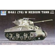 Trumpeter 1/72 US M4A1(76) W Sherman Tank
