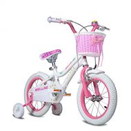 Childrens bicycle ZHIRONG Pink Size: 12 Inches, 14 Inches, 16 Inches Outdoor Outing