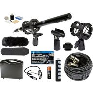 The Imaging World Professional Advanced Broadcast Microphone and accessories Kit for NIKON DSLR D5, D4S, D750, D810, D810a, D300s, D500, D610, D7100, D7200, D3300, D3200, D5100, D5300, D5500, D5600
