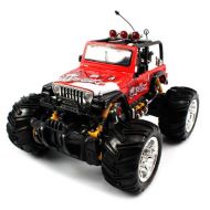 RC Monster Trucks Big Size High Quality Electric Full Function 1:16 GRAFFITI Jeep Wrangler Convertible Monster RTR RC Truck (Colors May Vary)