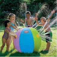 Shoppy Star Environmental Protection Outdoor Toys Water Polo Inflatable Water Spray Toy Summer Beach Ball Garden Lawn Ball Toys Supplies: 78cm-Diameter