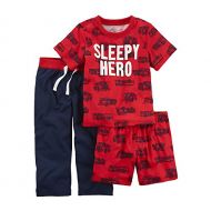 Carter%27s Carters Baby Boys 3-Pc. Sleepy Hero Jersey Pajamas