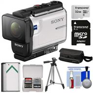 Sony Action Cam HDR-AS300 Wi-Fi HD Video Camera Camcorder with 32GB Card + Battery + Case + Tripod + Kit