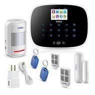 KERUI W193 WiFi 3g gsm Smart Home Security Burglar Alarm System DIY Basic Kit Auto Dial Alert,Expandable Up to 99 Intrusion SensorsRemote Keyfobs,247365 Monitoring No Monthly Fe