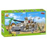 New! COBI Small Army Panzer Tank With Troops 400 Piece Building Block Set