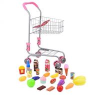 Abco Tech Pretend Play Children’s Toy Shopping Cart  Ideal Grocery Cart Trolley for Toddlers