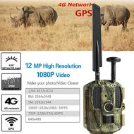 XUEME Wildlife Trail Camera 12MP 1080P Infrared Night Vision Activated Wild Hunting Game Cam 120° Detection Range Speed IP66 Waterproof for Home Security Surveillance