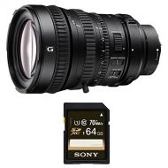 Sony 28-135mm FE PZ F4 G OSS Full-frame E-mount Power Zoom Lens (SD Card Bundle)