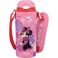 Thermos vacuum insulation straw bottle Disney Minnie 0.4L pink FHL-400FDS P