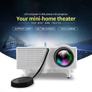 Fosa UC28+ Mini Pico Projector Home Cinema Theater Digital 1080P HD LED LCD Portable Projector Support PC&Laptop VGAUSBSDAVHDMI Input Multimedia Projector