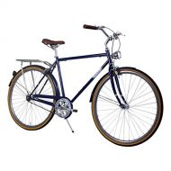 Zycle Fix Mens Civic Bike (58cm Frame; Navy Blue)