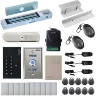 Visionis FPC-5337 One Door Access Control Inswinging Door 300lbs Maglock with VIS-3002 Indoor use only KeypadReader Standalone no software em card compatible 500 users Wireless Re