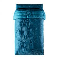 Klymit KSB 20° 3-Season Mummy Style Down Sleeping Bag, Oversized Black/Blue