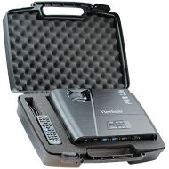 Skywin Portable Travel Hard Case for ViewSonic PJD5155 3300 Lumens SVGA HDMI Projector
