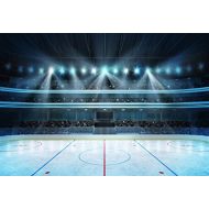 Ice Hockey Sport Photography Backdrops - Photo Background - Yeele 10x6.5ft Stadium Sports Match Backdrop Pictures Newborn Boy Children Photo Booth Shooting Family Photographic Stud