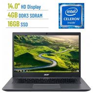 2018 Acer Chromebook 14.0-inch LED Anti-glare HD (1366x768) Display, Intel Celeron 3855u processor, 4GB LPDDR3, 16GB eMMC SSD, HDMI, Bluetooth, 802.11a Wifi, Intel HD Graphics, Goo