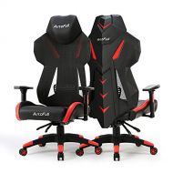Gaming Chair, AutoFull Video Game Chair, Breathable Mesh Back Reclining Gaming Chair for Adults with Pillow and Lumbar Cushion (1, Pack)