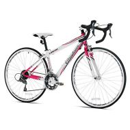 Giordano Libero 1.6 White/Pink Womens Road Bike-700c