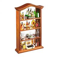 Dollhouse Miniature Complete Liquor Shelf by Reutter Porcelain