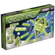 Geomag Glow Kit  104 Piece Glow in The Dark Magnetic Construction Set