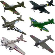 InAir WWII Planes 6-pc Set with Aircraft ID Guide - Assortment 2