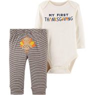 Carter%27s Carters Baby 2-Piece Thanksgiving Bodysuit Pant Set