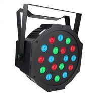 Betopper BETOPPER Par Lights 18 LED RGB 24W Par Stage Lights by DMX512 Music-activated(Sound Activated) for Wedding Show Club Bar Decoration