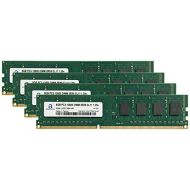 Adamanta Memory Adamanta 32GB (4x8GB) Desktop PC Memory Upgrade DDR3L 1600Mhz PC3L-12800 UDIMM 2Rx8 CL11 1.35v RAM