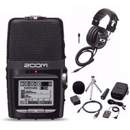 Zoom H2n Handy Handheld Digital Recorder with APH-2n Accessory Pack & Headphones