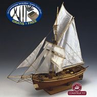 Latina Model - Model Wooden Ship Kit - Scale 1:64 1872 Gjoa Ship - Constructo - Wrap--t48