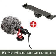 Microphone microphone BY-MM1 Compact On-Camera Video Recording Mic For Canon DSLR Smooth With Cold Shoe Plate
