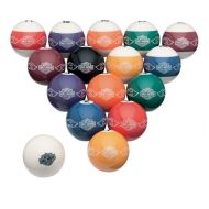 Harley-Davidson Bar & Shield Flames Billiard Ball Set