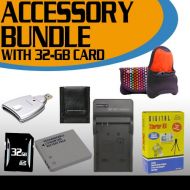 BVI Canon SD1400IS Accessory Saver Bundle (32GB SDHC Memory + Extended Life Battery + USB Card Reader + Deluxe Camera Case + Accessory Saver Bundle)