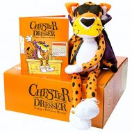 Cheetos Chester On The Dresser Halloween Book with Chester Cheetah Stuffed Animal