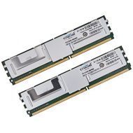 Crucial 8GB Kit (4GBx2) DDR2-667MHz (PC2-5300) CL5 Fully Buffered ECC FBDIMM Server Memory CT2KIT51272AF667 / CT2CP51272AF667